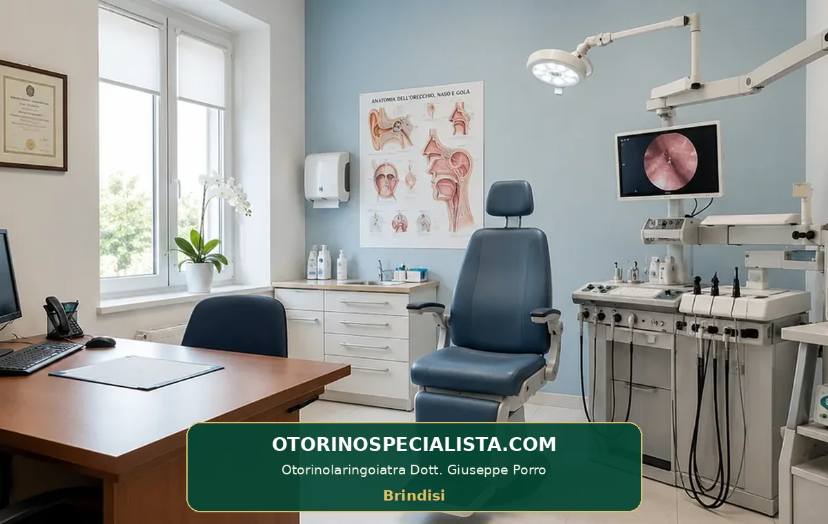 Studio medico a Brindisi - Otorinolaringoiatra Dott. Giuseppe Porro - Brindisi - otorinospecialista.com