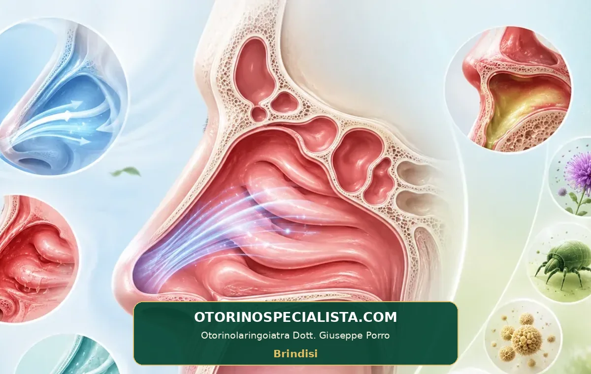 Naso e respirazione - Otorinolaringoiatra Dott. Giuseppe Porro - Brindisi - otorinospecialista.com